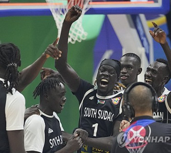 2011년 독립한 남수단, 내년 파리올림픽 남자농구 본선 진출